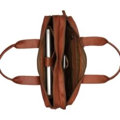 Burkely Vintage Jesse Worker 14" Schoudertas Cognac -Fjallraven Tassen Verkoopwinkel 9007980.22.24 3