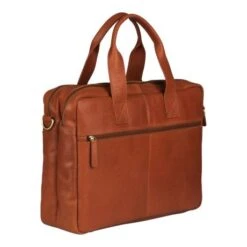 Burkely Vintage Jesse Worker 14" Schoudertas Cognac -Fjallraven Tassen Verkoopwinkel 9007980.22.24 5