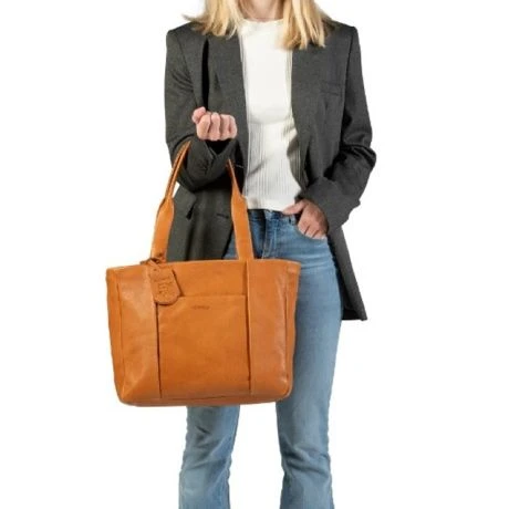 Burkely Just Jolie Workbag 14" Cognac New 8 Burkely Just Jolie Workbag 14" Cognac New - Afbeelding 6
