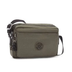 Kipling Abanu Medium Crossbody Green Moss -Fjallraven Tassen Verkoopwinkel abanu m green moss 4