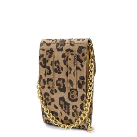 MOSZ Telefoontasje Cheeta Brown Light Gold 5 MOSZ Telefoontasje Cheeta Brown Light Gold - Afbeelding 3