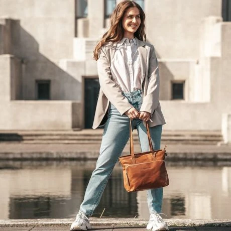 Chesterfield Alicante Shopper Bruin 8 Chesterfield Alicante Shopper Bruin - Afbeelding 6