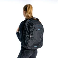 American Tourister AT Work Laptop Backpack 17.3" Black/Orange -Fjallraven Tassen Verkoopwinkel american tourister work op model 180405 09501 1