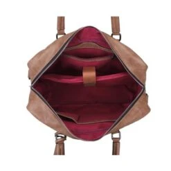 Wimona Milena Schoudertas Taupe 11 Wimona Milena Schoudertas Taupe -Fjallraven Tassen Verkoopwinkel artikelnr. 2025 kleur taupe binnenkant