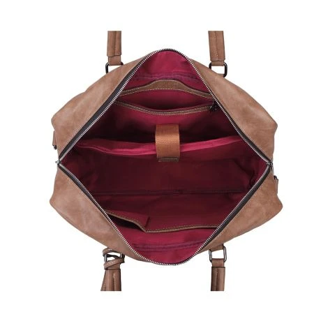 Wimona Milena Schoudertas Taupe 7 Wimona Milena Schoudertas Taupe - Afbeelding 5