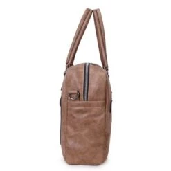 Wimona Milena Schoudertas Taupe 10 Wimona Milena Schoudertas Taupe -Fjallraven Tassen Verkoopwinkel artikelnr. 2025 kleur taupe zijkant