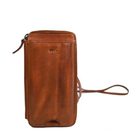 Bear Design Anniek Telefoontasje Cognac 3 Bear Design Anniek Telefoontasje Cognac