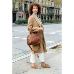 Biba Boston Shoulder Bag Cognac -Fjallraven Tassen Verkoopwinkel biba aw2021 041120 mgl9138