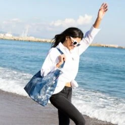 Reisenthel Shopper XL Bandana Blue -Fjallraven Tassen Verkoopwinkel bl 2 3