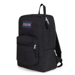 JanSport Cross Town Backpack Black 7 JanSport Cross Town Backpack Black -Fjallraven Tassen Verkoopwinkel black 2