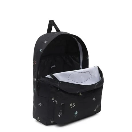 Vans Wm Realm Backpack Black Rose Smoke 5 Vans Wm Realm Backpack Black Rose Smoke - Afbeelding 3