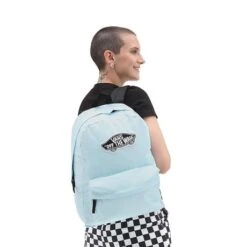 Vans Wm Realm Backpack Blue Glow -Fjallraven Tassen Verkoopwinkel blue glow 4