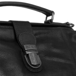 Chesterfield Shaun Dokterstas Black -Fjallraven Tassen Verkoopwinkel c48.1118003