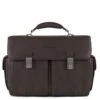 Piquadro Black Square Computer Briefcase 15.6" Dark Brown -Fjallraven Tassen Verkoopwinkel ca1068b3 tm 1 2