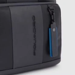 Piquadro Urban Computer Backpack 14'' Black Grey Blue -Fjallraven Tassen Verkoopwinkel ca3214ub00bm ngr dett12 2