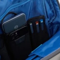 Piquadro Urban Computer Backpack 14'' Black Grey Blue -Fjallraven Tassen Verkoopwinkel ca3214ub00bm ngr dett8 2