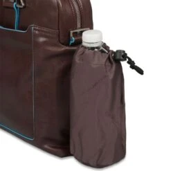 Piquadro Blue Square Double Handle Computer Portfolio Briefcase 14" Black -Fjallraven Tassen Verkoopwinkel ca3335b2 n dett2 1