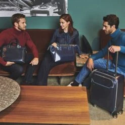 Piquadro Blue Square Double Handle Computer Portfolio Briefcase 14" Black -Fjallraven Tassen Verkoopwinkel ca3335b2 n dett6