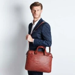 Piquadro Black Square Computer Portfolio Briefcase 2 Dividers Tobacco -Fjallraven Tassen Verkoopwinkel ca3339b3 n dett9 1