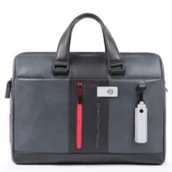 Piquadro Urban Laptop Briefcase 15.6'' Black/Grey