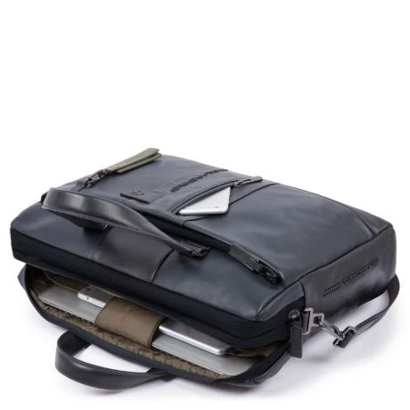 Piquadro Urban Laptop Briefcase 15.6'' Black 4 Piquadro Urban Laptop Briefcase 15.6'' Black - Afbeelding 2