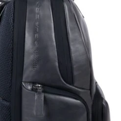 Piquadro Urban Fast Check PC Backpack 15.6'' Black -Fjallraven Tassen Verkoopwinkel ca4532ub00 n dett1