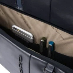 Piquadro Urban Fast Check PC Backpack 15.6'' Dark Blue -Fjallraven Tassen Verkoopwinkel ca4532ub00 n dett8 1