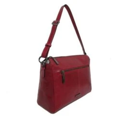 Claudio Ferrici Pelle Vecchia Shoulder Bag Red -Fjallraven Tassen Verkoopwinkel cf 22048 015 1 3 1