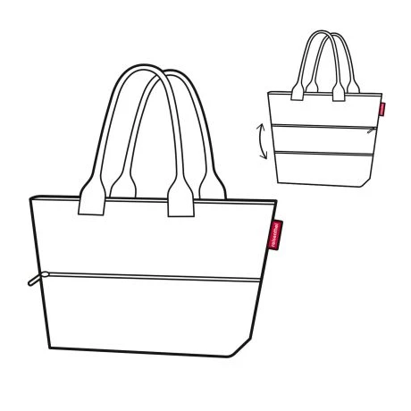 Reisenthel Shopper E1 Zebra 6 Reisenthel Shopper E1 Zebra - Afbeelding 4