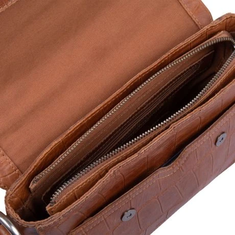 Cowboysbag Big Croco Citybag Rigby Fawn 6 Cowboysbag Big Croco Citybag Rigby Fawn - Afbeelding 4