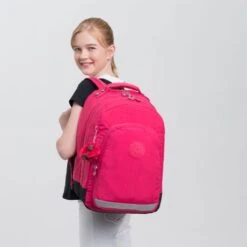 Kipling Class Room Rugzak True Pink -Fjallraven Tassen Verkoopwinkel class room true pink 6