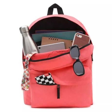 Vans Realm Rugzak Calypso Coral 4 Vans Realm Rugzak Calypso Coral - Afbeelding 2