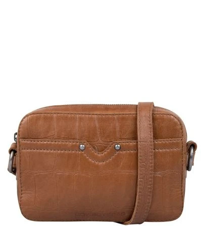 Cowboysbag Big Croco Crossbody Timber Fawn 3 Cowboysbag Big Croco Crossbody Timber Fawn