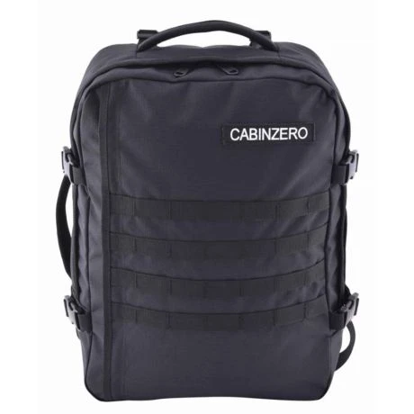 CabinZero Military 36L Lightweight Adventure Bag Absolute Black 3 CabinZero Military 36L Lightweight Adventure Bag Absolute Black