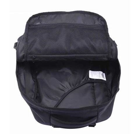 CabinZero Military 36L Lightweight Adventure Bag Absolute Black 6 CabinZero Military 36L Lightweight Adventure Bag Absolute Black - Afbeelding 4