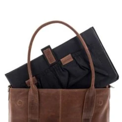 Plevier Dalian Laptop Damestas 15.6'' Cognac -Fjallraven Tassen Verkoopwinkel dalian 473 3 3