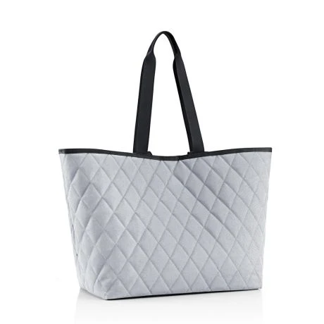 Reisenthel Classic Shopper XL Rhombus LIght Grey 3 Reisenthel Classic Shopper XL Rhombus LIght Grey