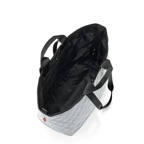 Reisenthel Classic Shopper XL Rhombus LIght Grey 4 Reisenthel Classic Shopper XL Rhombus LIght Grey - Afbeelding 2