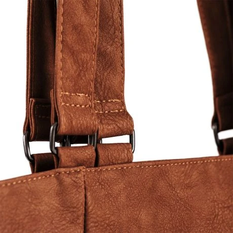 Daniel Ray Seminole Laptop Schoudertas 15" Cognac 5 Daniel Ray Seminole Laptop Schoudertas 15" Cognac - Afbeelding 3