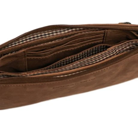 Daniel Ray Aurora Crossbody Schoudertas Cognac 5 Daniel Ray Aurora Crossbody Schoudertas Cognac - Afbeelding 3