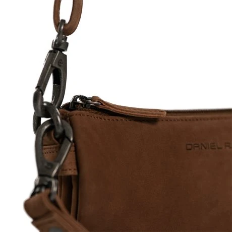 Daniel Ray Aurora Crossbody Schoudertas Cognac 6 Daniel Ray Aurora Crossbody Schoudertas Cognac - Afbeelding 4