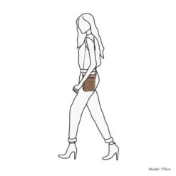 Daniel Ray Clovis Schoudertas Taupe -Fjallraven Tassen Verkoopwinkel drl16.1206 6 1 2