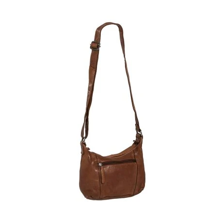 Daniel Ray Carlsbad Schoudertas Cognac 4 Daniel Ray Carlsbad Schoudertas Cognac - Afbeelding 2