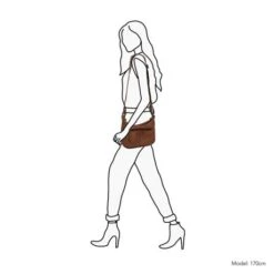 Daniel Ray Carlsbad Schoudertas Cognac 13 Daniel Ray Carlsbad Schoudertas Cognac -Fjallraven Tassen Verkoopwinkel drl16.1210 6