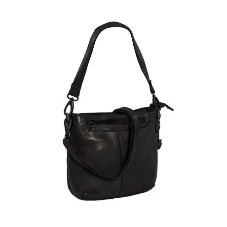 Daniel Ray Fairfield Schoudertas Zwart 4 Daniel Ray Fairfield Schoudertas Zwart - Afbeelding 2