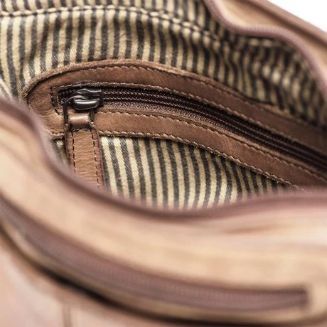 Daniel Ray Fairfield Schoudertas Taupe 7 Daniel Ray Fairfield Schoudertas Taupe - Afbeelding 5