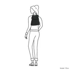 Daniel Ray Los Angeles Rugtas Black 13 Daniel Ray Los Angeles Rugtas Black -Fjallraven Tassen Verkoopwinkel drl25.1183.00 black 1