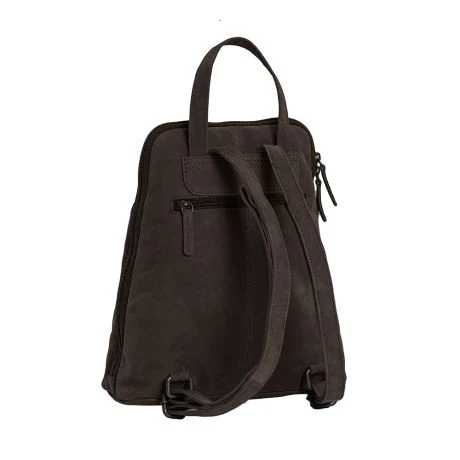 Daniel Ray Los Angeles Rugtas Dark Brown 4 Daniel Ray Los Angeles Rugtas Dark Brown - Afbeelding 2