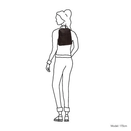 Daniel Ray Miramar Rugtas Bruin 8 Daniel Ray Miramar Rugtas Bruin - Afbeelding 6