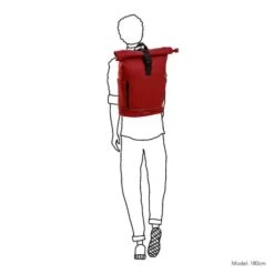 Daniel Ray Highlands Rolltop Rugtas M Waterproof 15" Rood -Fjallraven Tassen Verkoopwinkel drs25.1086.04 china red 3 1